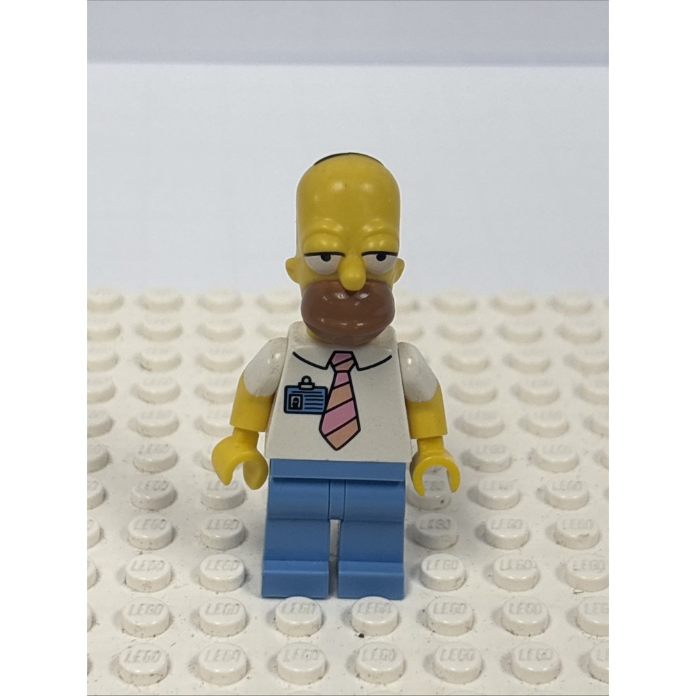 LEGO® Minifigure The Simpsons sim001 Homer Simpson w/Tie and Badge Rare